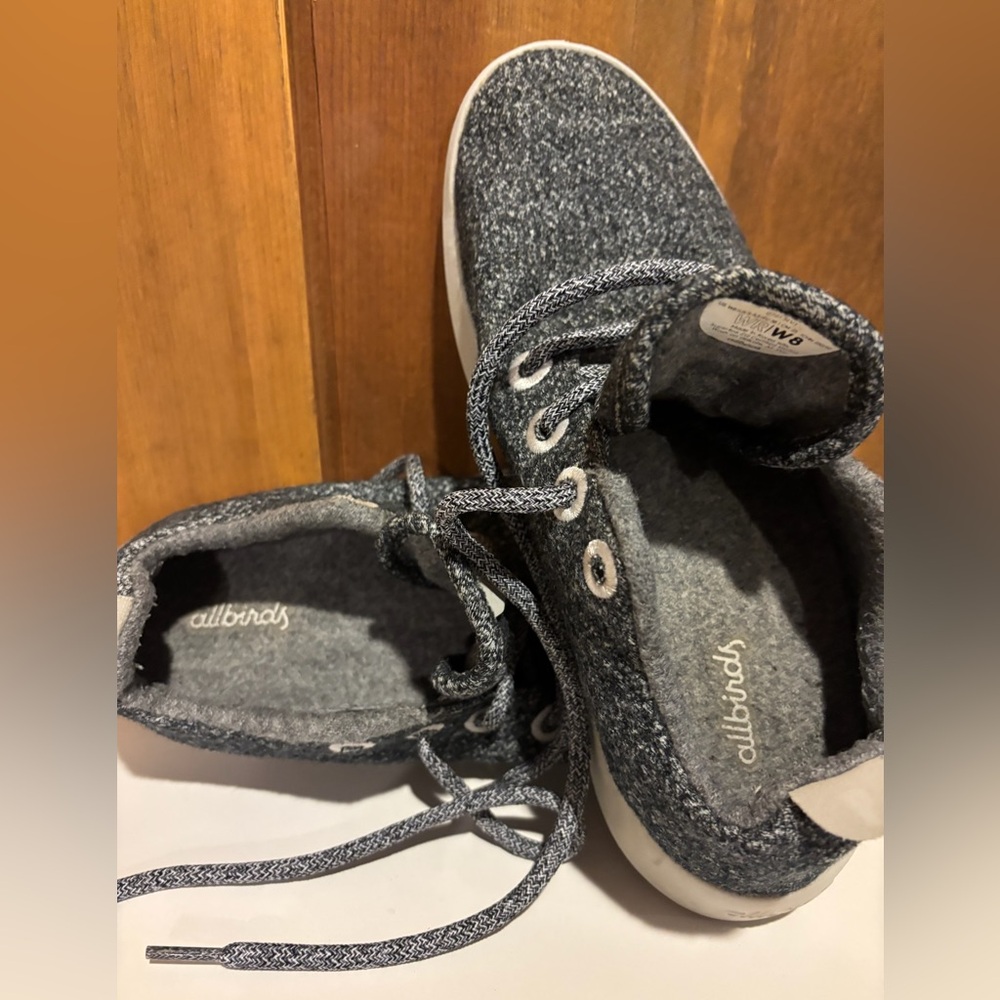 Allbirds Charcoal Sneakers - Picture 4 of 10